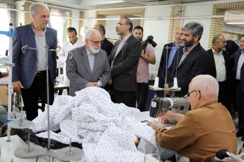 بازدید رئیس کمیته امداد از آسایشگاه خیریه کهریزک  1403/02/12