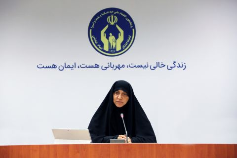 نشست خبری مشاور امور بانوان کمیته امداد  1403/03/22  