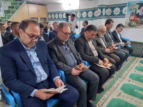 حضور  رئیس کمیته امداد در استان قزوین 1404/02/24