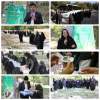 دورهمی یکصد نفر ازسالمندان تحت حمایت کمیته امداد خراسان شمالی در  روستای فیروزه  شهرستان بجنورد