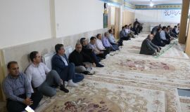 برگزاری آیین سوگواری نخستین روز  ماه محرم در اداره کل کمیته امداد استان ایلام