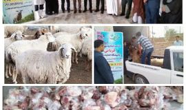 ذبح  و قربانی ۹ راس دام  در عید سعید قربان در کوهسرخ