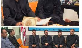 حضور مدیر کل کمیته امداد خراسان شمالی در موسسه انجمن حمایت از بیماران سرطانی در خراسان شمالی