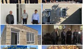 از افتتاح تا کلنگ زنی مسکن در راز و جرگلان در دومین روز سفر موسسه خیریه قائمیه به خراسان شمالی