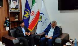 دیدار مدیر کل کمیته امداد خراسان شمالی با نماینده  استان در مجلس شورای اسلامی  