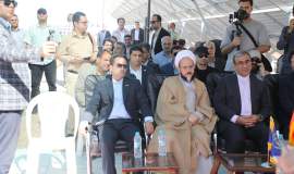 افتتاح و آغاز عملیات اجرایی ۲ نیروگاه خورشیدی در خلیل آباد