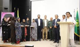 آیین بهره‌برداری از ۳۰ واحد مسکن مددجویی در چابهار