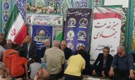 میز خدمت کمیته امداد گلبهار برگزار شد