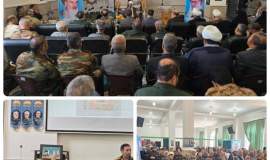 دیدار مدیران دستگاه‌های اجرایی با نماینده ولی‌فقیه در خراسان شمالی به مناسبت آغاز هفته دفاع مقدس