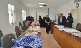 برگزاری نمایشگاه تولیدات مشاغل خانگی در چناران با هدف حمایت از ایتام