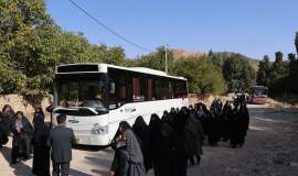 گزارش تصویری- دورهمی یکصد نفره سالمندان تحت حمایت کمیته امداد خراسان شمالی روستای فیروزه- 6 مهر 1404
