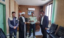 تجلیل کمیته امداد مه‌ولات از همکاری‌ها و حمایت‌های دلسوزانه کادر انتظامی