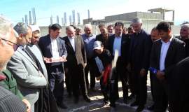 آیین کلنگ‌زنی احداث 30 واحد مسکن مددجویی در استان اردبیل