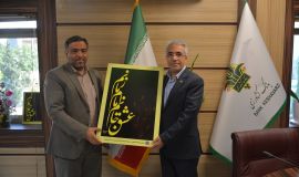 تجلیل مدیرکل کمیته امداد استان قزوین از بانکهای کشاورزی و پارسیان 