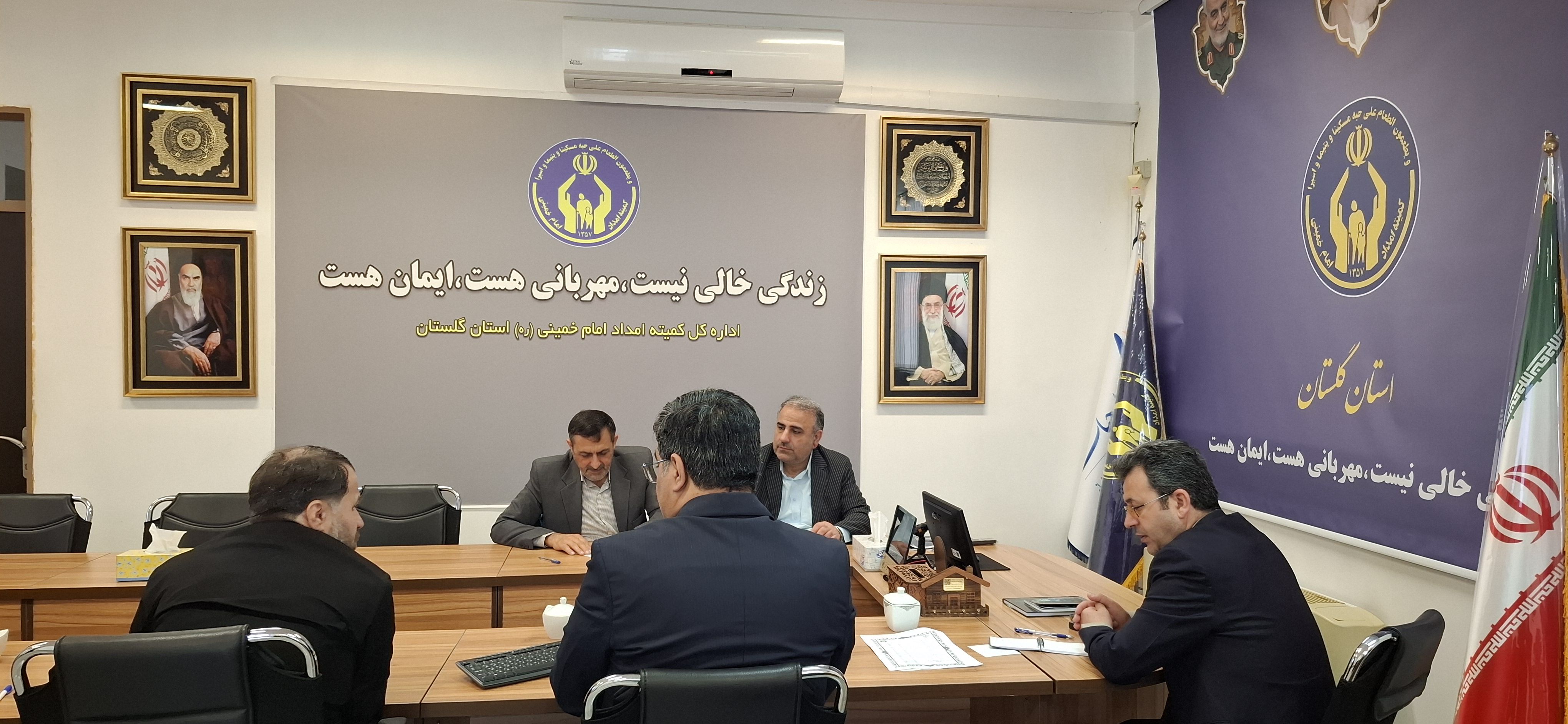 نشست تخصصی کمیته امداد  با معاونت اجتماعی وپیشگیری از وقوع جرم دادگستری گلستان  1404/08/24