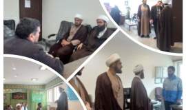 تاکید امام جمعه فیروزه بر حمایت از اقشار کم‌برخوردار  در دیدار با رییس کمیته امداد شهرستان