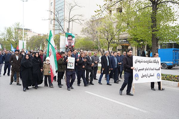 تجلی ایثار امدادگران بسیجی کمیته امداد اردبیل در رزمایش سراسری «جان‌فدا برای ایران امام‌رضایی»