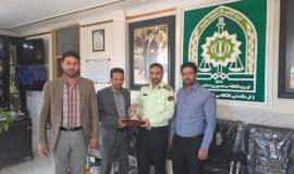 دیدار و تبریک هفته نیروی انتظامی به فرماندهی و پرسنل انتظامی تایباد