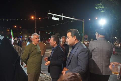 خدمت‌رسانی شبانه کارکنان کمیته امداد به مردم در قالب قرارگاه ایران همدل1405/02/20