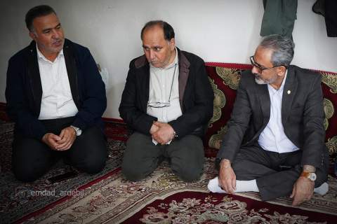 سفر مدیرکل کمیته امداد استان اردبیل به شهرستان بیله سوار