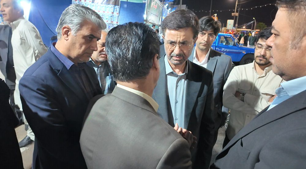 حضور نمایندگان مجلس شورای اسلامی در موکب کمیته امداد سیستان و بلوچستان
