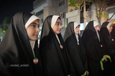 گزارش تصویری هشتادوپنجمین شب حضور امدادگران کمیته امداد اردبیل در سنگر خیابانی1405/03/03 