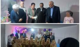 جشن تکلیف ۳۵ دختر تحت حمایت کمیته امداد خلیل‌آباد برگزار شد