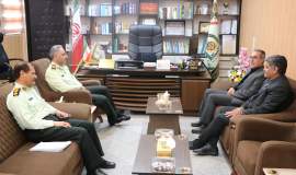 نشست با فرماندهی انتظامی استان