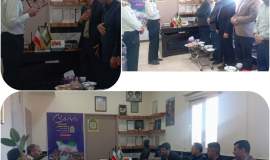 دیدار رئیس کمیته امداد شهرستان کوهسرخ با فرمانده انتظامی 