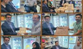 مدیر کل کمیته امداد استان بوشهر از داروخانه دکتر رضایی بازدید و از وی تقدیر کرد