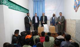 بانک رفاه کارگران استان 100 بسته مایحتاج تحصیلی به دانش آموزان مناطق محروم گرگان اهداء کرد.