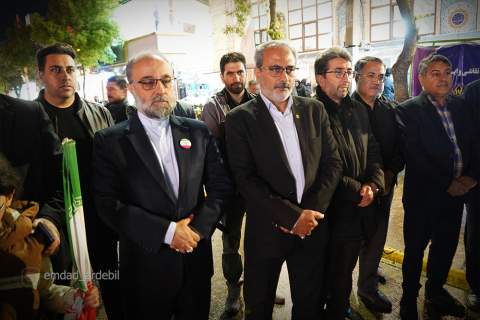 گزارش تصویری هشتادوپنجمین شب حضور امدادگران کمیته امداد اردبیل در سنگر خیابانی1405/03/03 