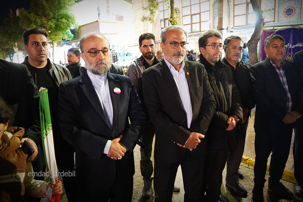 هشتادوپنجمین شب حضور مستمر امدادگران کمیته امداد اردبیل در سنگر خیابانی 