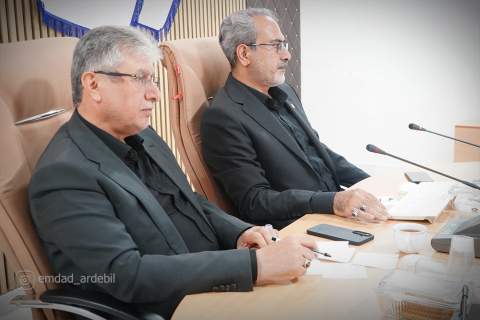 گزارش تصویری حضور نماینده مردم خلخال و کوثر در مجلس شورای اسلامی در کمیته امداد اردبیل1405/03/30