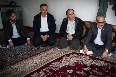 سفر مدیرکل کمیته امداد استان اردبیل به شهرستان بیله سوار