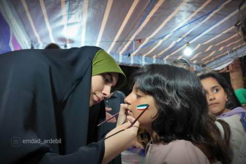 گزارش تصویری هشتادوپنجمین شب حضور امدادگران کمیته امداد اردبیل در سنگر خیابانی1405/03/03 