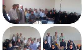 ۱۰۷ معلم خوافی در کلاس ضمن خدمت به جمع حامیان طرح اکرام پیوستند