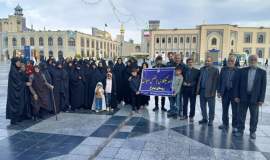۴۵ مددجوی کمیته امداد گناباد میهمان امام رضا(ع) شدند   