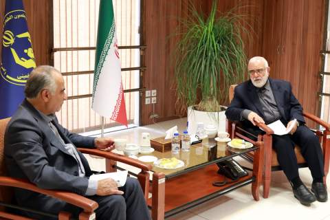 دیدار رئیس کمیته امداد با نماینده لنجان 1405/03/25