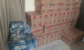 توزیع بیش از ۳۲۰۰ بسته ماکارونی میان مددجویان کمیته امداد منطقه چهار اصفهان 