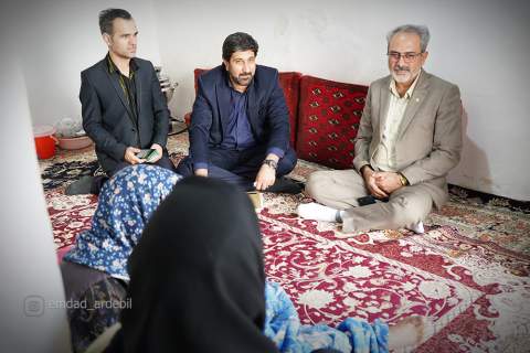گزارش تصویری سفر مدیرکل کمیته امداد استان اردبیل به شهرستان پارس‌آباد 1405/02/23