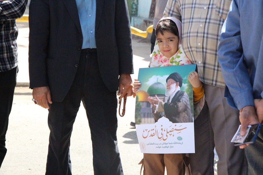 حضور امدادگران سیستان و بلوچستان در راهپیمایی روز قدس