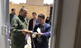 افتتاح ۳ واحد مسکونی برای مددجویان کمیته امداد شهرستان برخوار