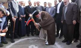 برگزاری آیین کلنگ‌زنی ساخت 500 واحد مسکن مددجویی کمیته امداد خراسان رضوی فاز دوم پروژه امام رضا (ع) 