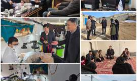 سفر مدیرکل کمیته امداد خراسان شمالی به شهر لوجلی با محوریت پیگیری مشکلات مددجویان
