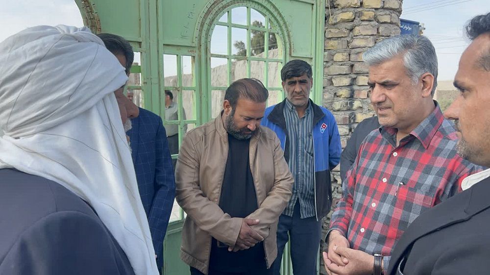 برپایی میز خدمت کمیته امداد سیستان و بلوچستان در شهر علی‌اکبر
