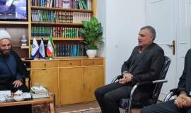 دیدار مدیرکل کمیته امداد خراسان رضوی با امام جمعه سرخس؛ تأکید بر خدمت به مددجویان و ترویج فرهنگ انفا