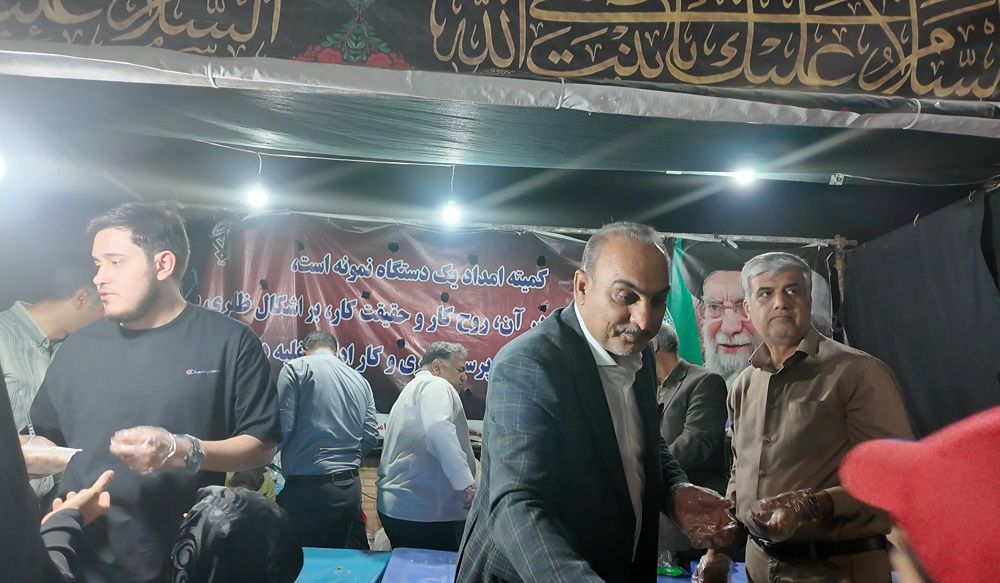 حضور نمایندگان مجلس شورای اسلامی در موکب کمیته امداد سیستان و بلوچستان