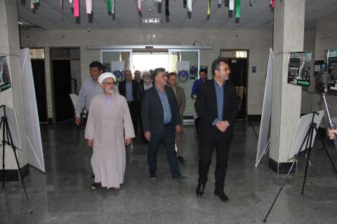 افتتاح نمایشگاه پدافند غیر عامل کمیته امداد استان گلستان