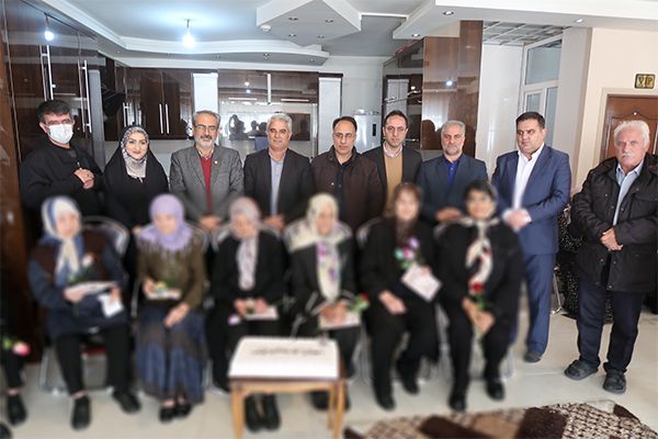 بازدید مدیرکل کمیته امداد استان اردبیل از سرای سالمندان «همای مهر»